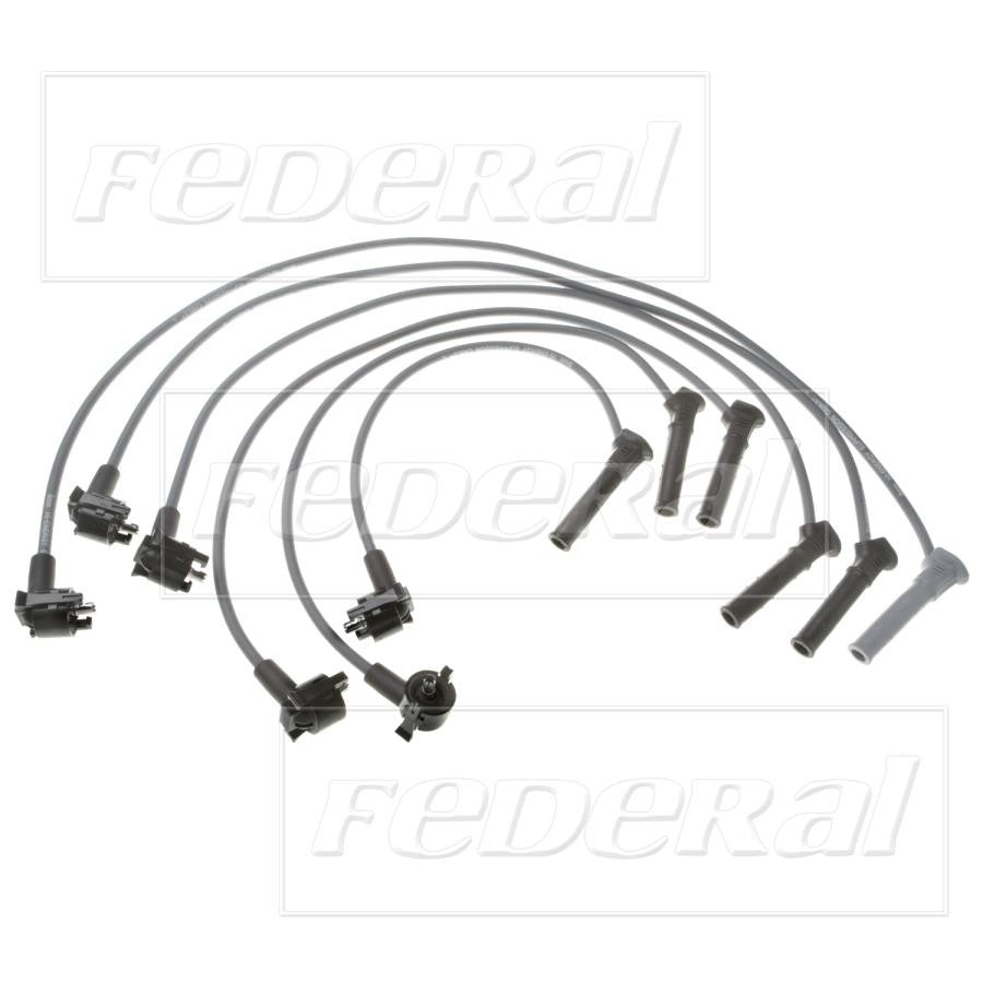 Front View of Spark Plug Wire Set STANDARD 3351