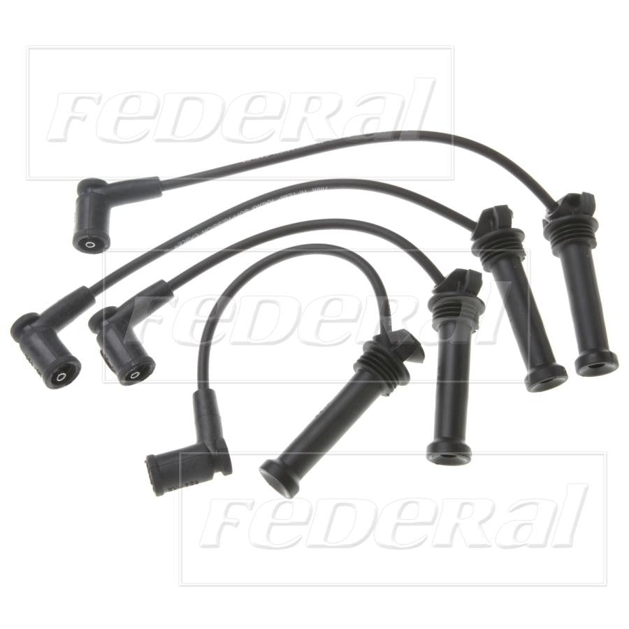 Front View of Spark Plug Wire Set STANDARD 3352