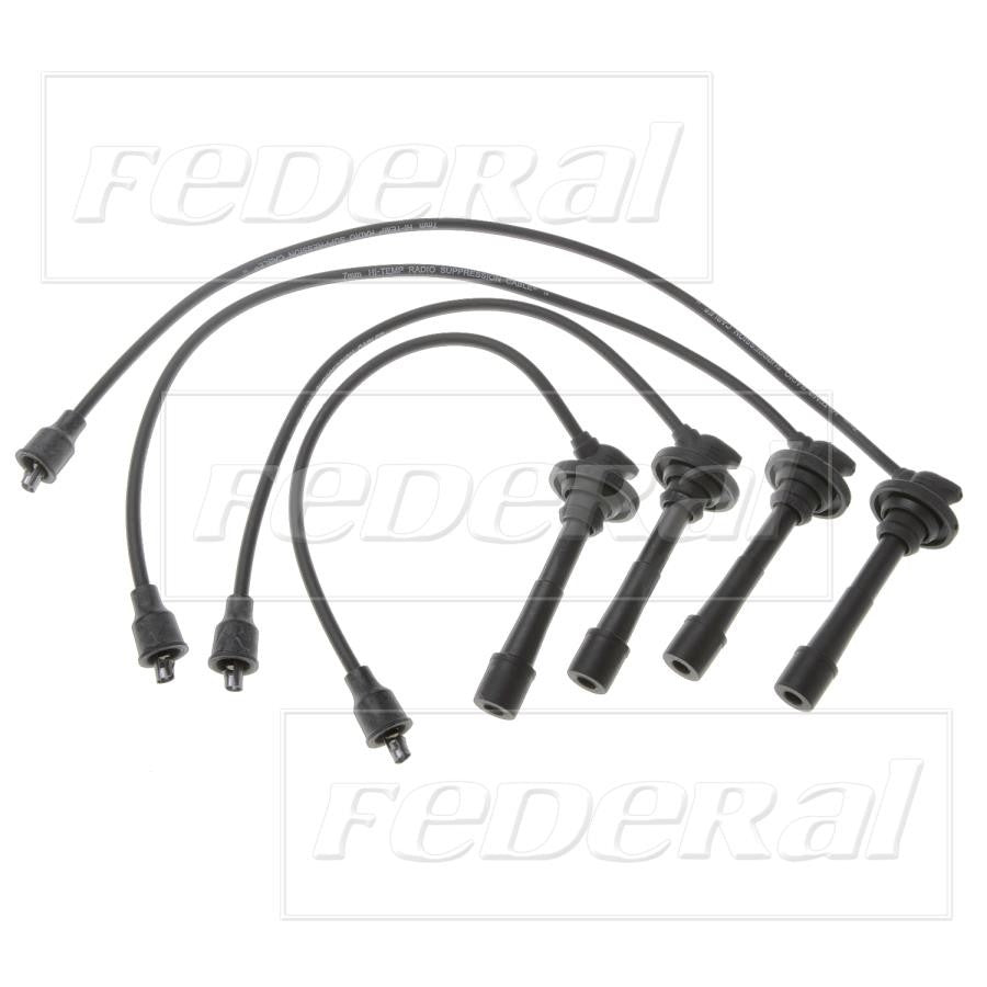 Front View of Spark Plug Wire Set STANDARD 4518