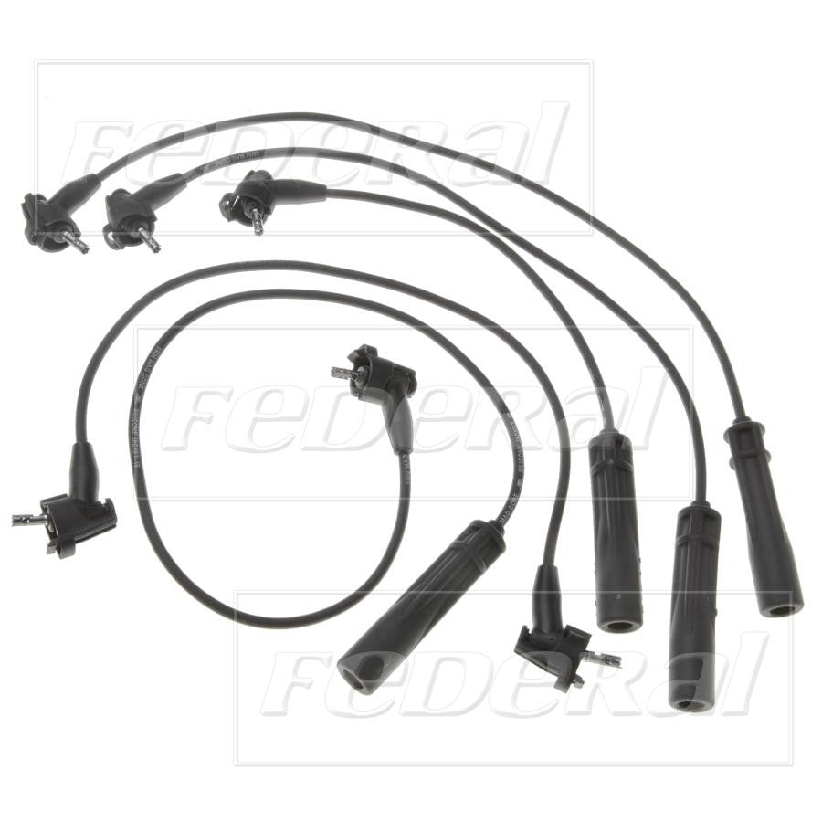 Front View of Spark Plug Wire Set STANDARD 4569