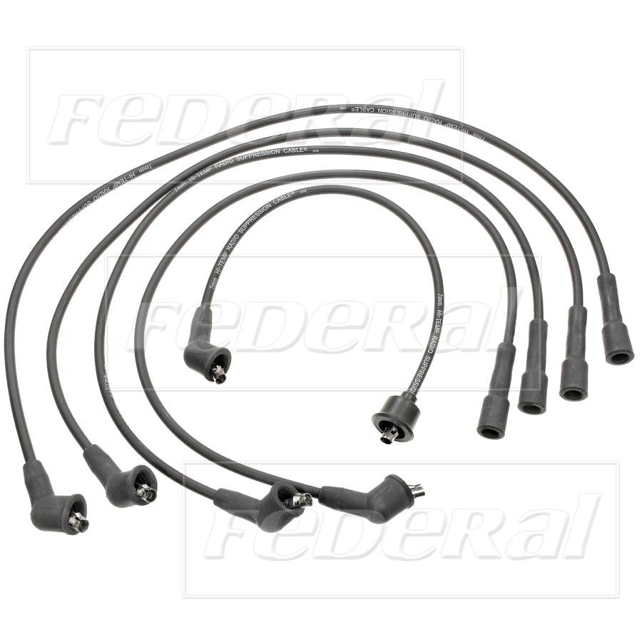 Front View of Spark Plug Wire Set STANDARD 4600