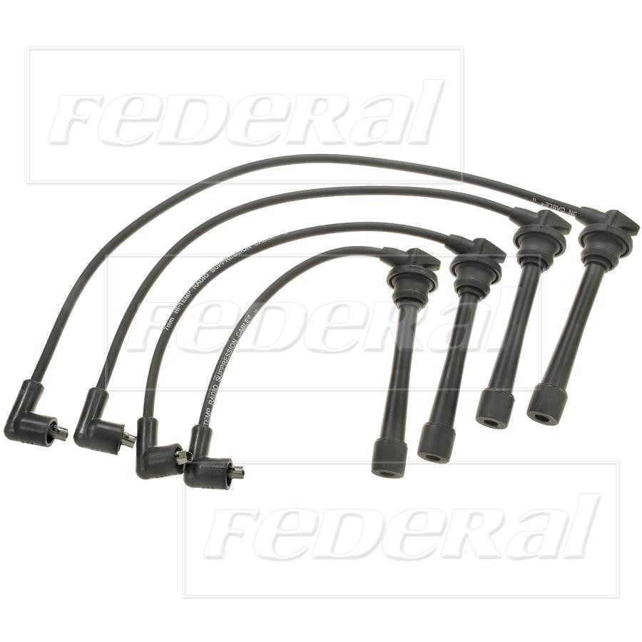 Front View of Spark Plug Wire Set STANDARD 4689