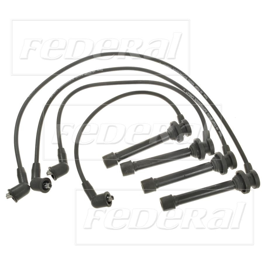 Front View of Spark Plug Wire Set STANDARD 4696