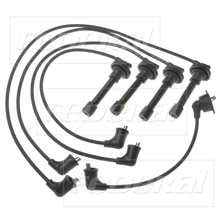 Front View of Spark Plug Wire Set STANDARD 4716