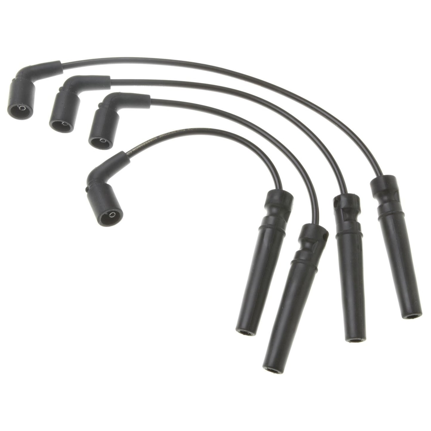 Front View of Spark Plug Wire Set STANDARD 55400