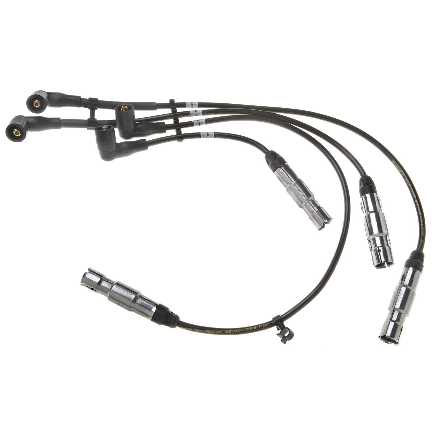 Front View of Spark Plug Wire Set STANDARD 55601