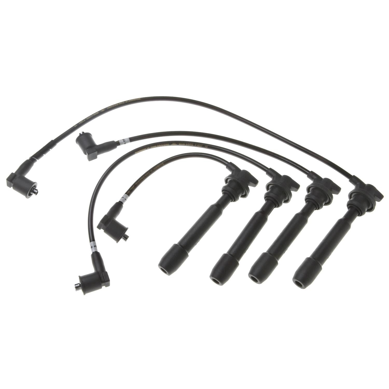 Front View of Spark Plug Wire Set STANDARD 55801