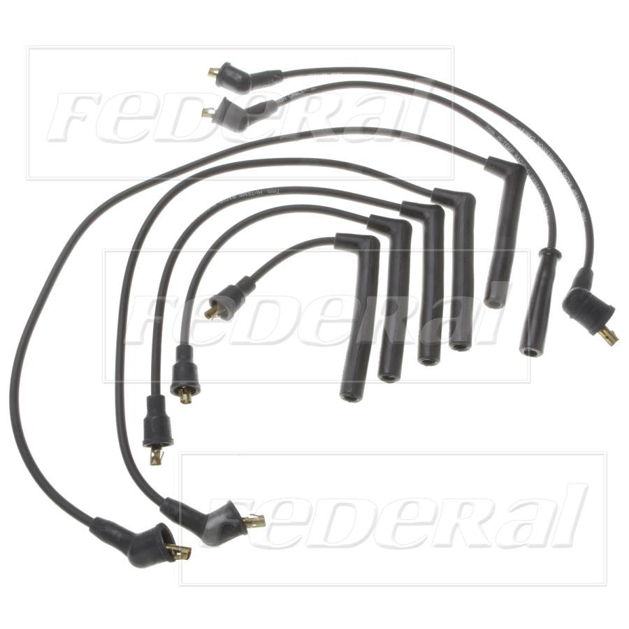 Front View of Spark Plug Wire Set STANDARD 6071