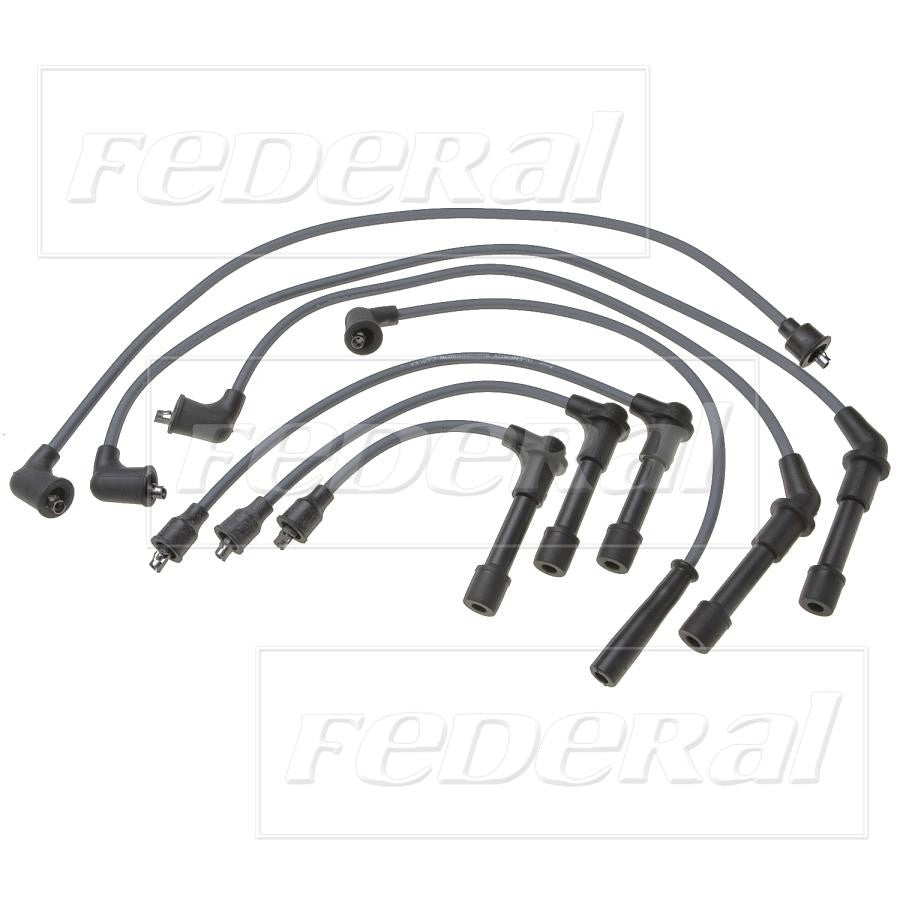 Front View of Spark Plug Wire Set STANDARD 6072