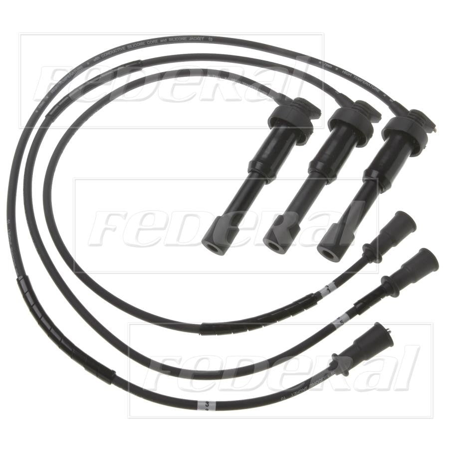 Front View of Spark Plug Wire Set STANDARD 6087