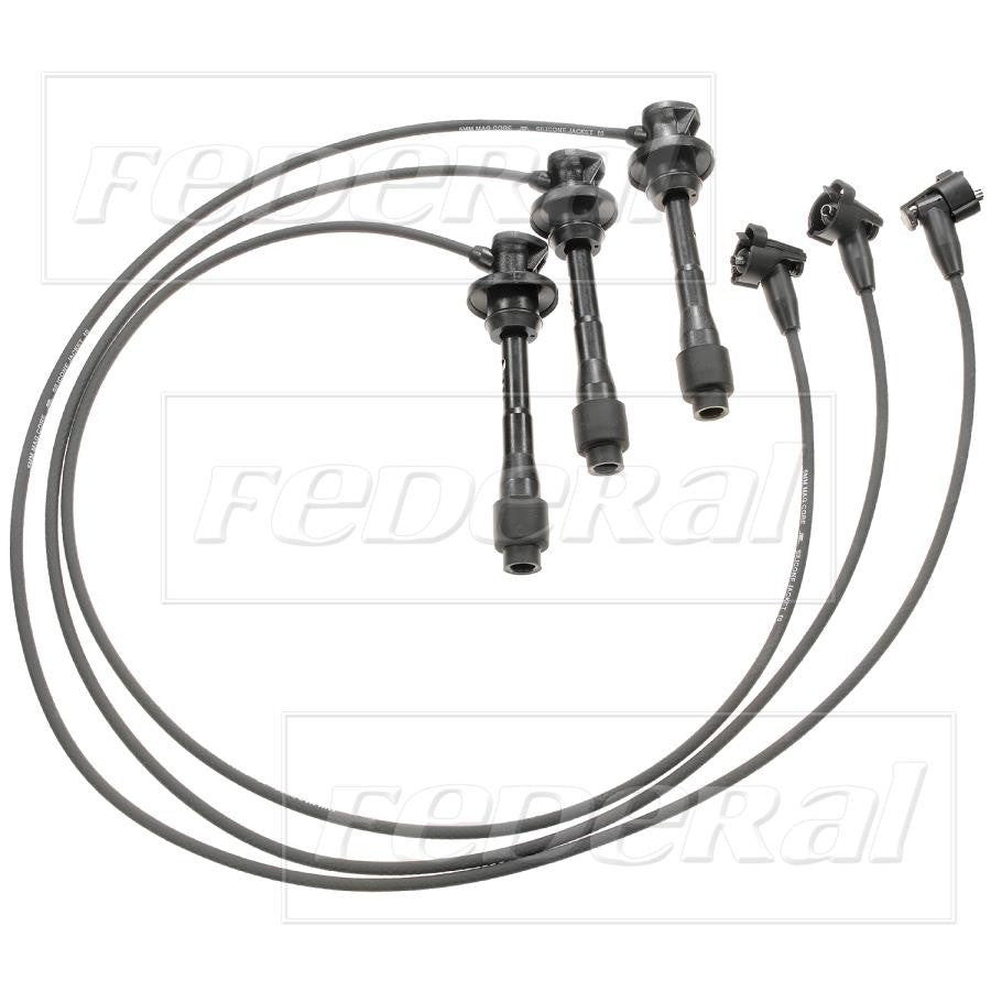 Front View of Spark Plug Wire Set STANDARD 6324