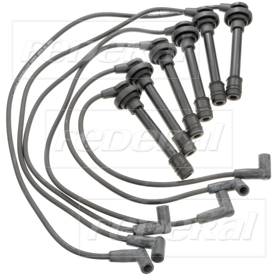 Front View of Spark Plug Wire Set STANDARD 6500