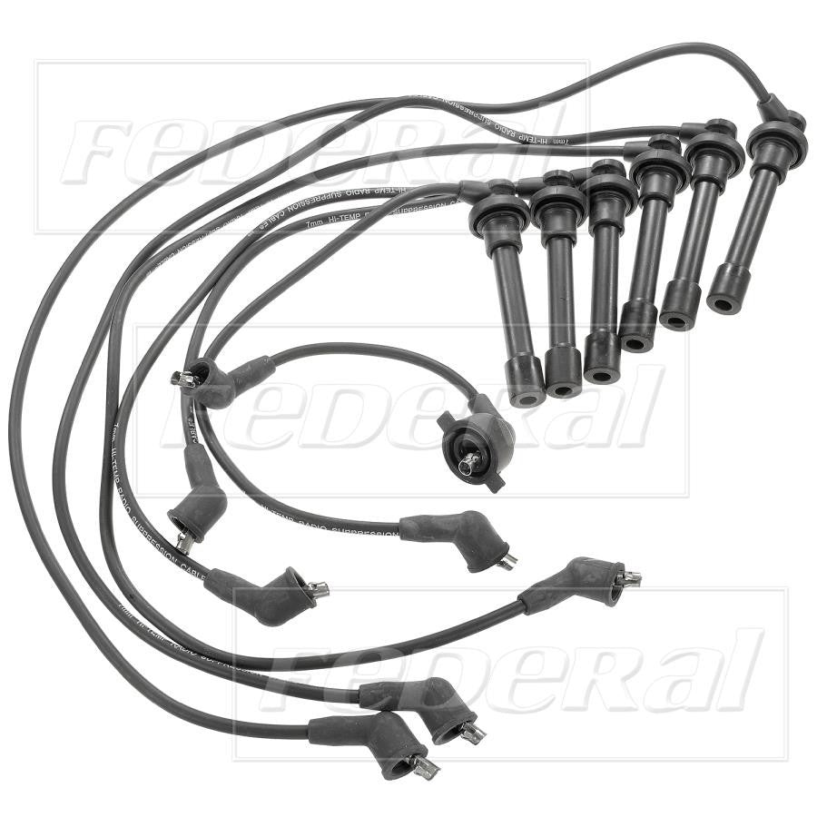 Front View of Spark Plug Wire Set STANDARD 6701