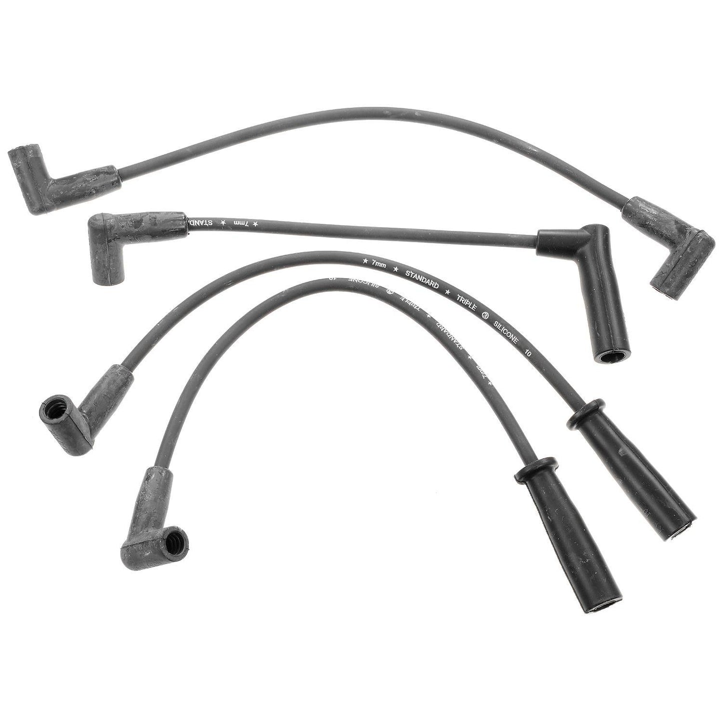 Front View of Spark Plug Wire Set STANDARD 7497