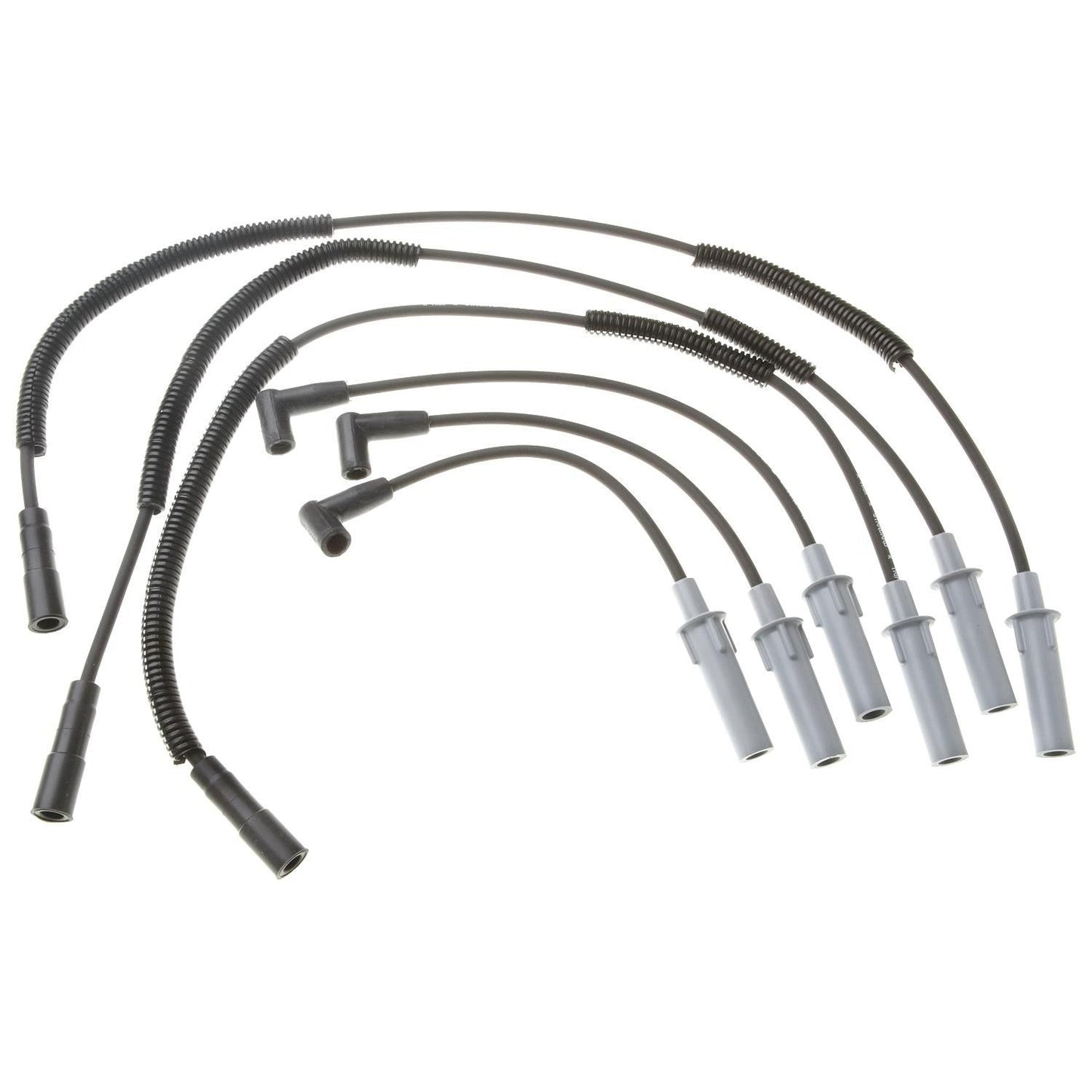 Front View of Spark Plug Wire Set STANDARD 7733