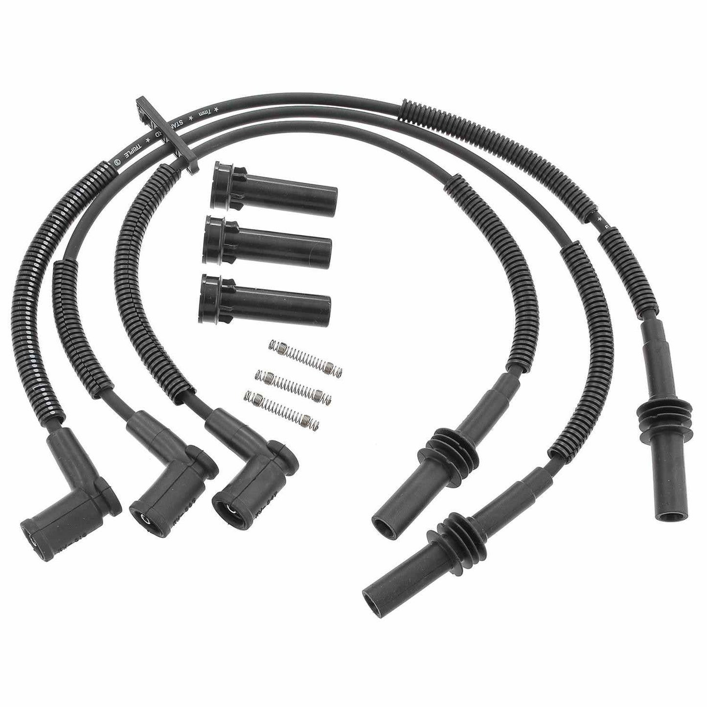 Front View of Spark Plug Wire Set STANDARD 7738K