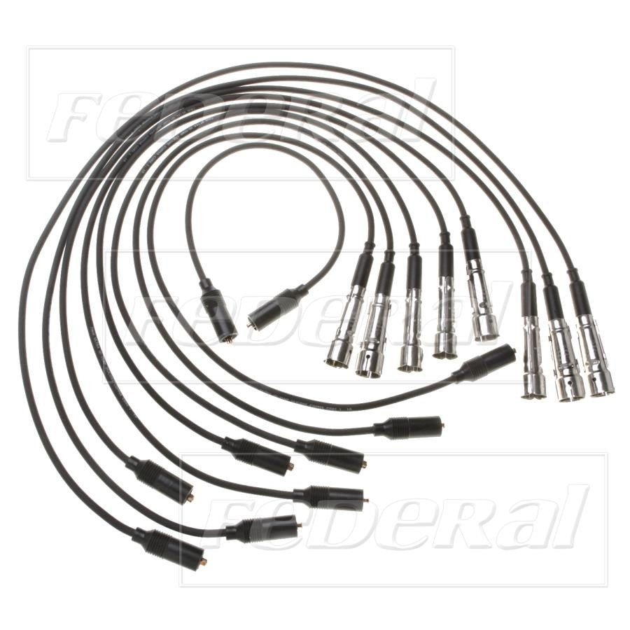 Front View of Spark Plug Wire Set STANDARD 8091