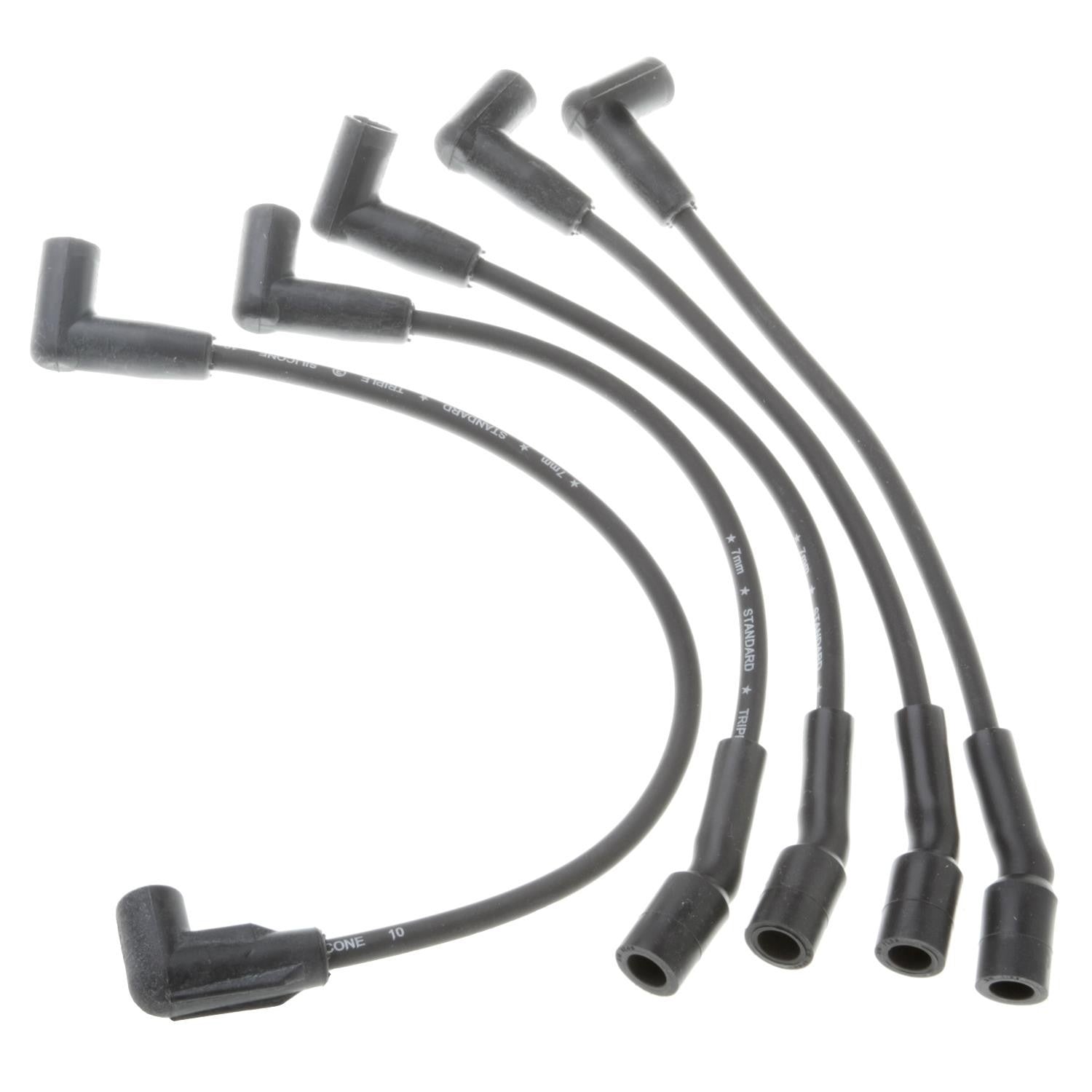 Front View of Spark Plug Wire Set STANDARD 9492