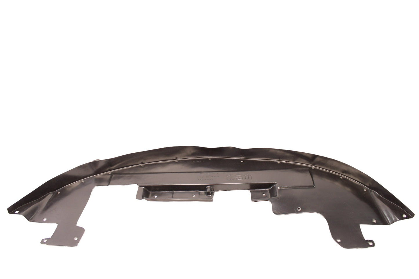 Top View of Front Bumper Air Shield TECH PRO CH1091102