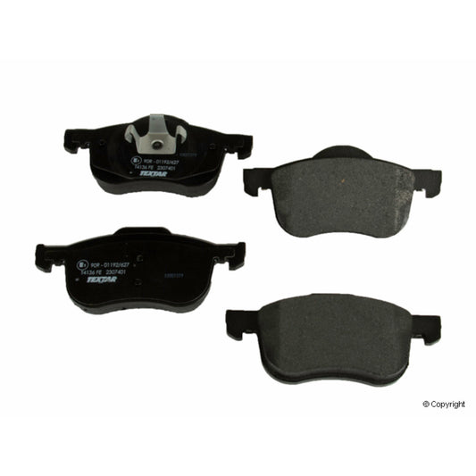 Front View of Front Disc Brake Pad Set TEXTAR 2307401