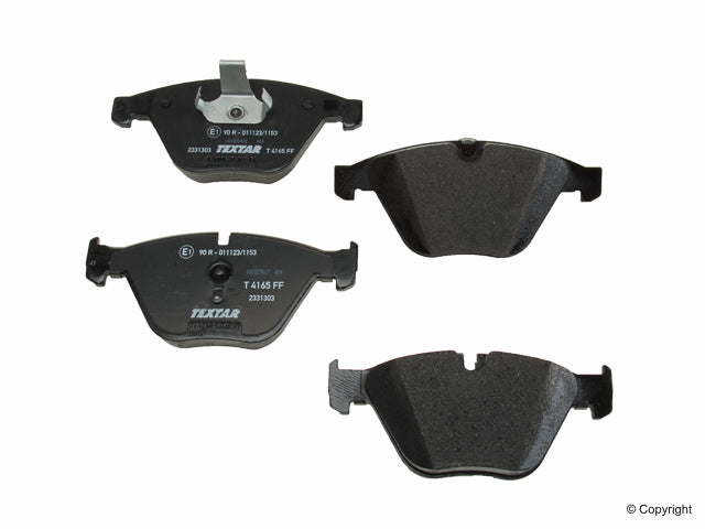 Front View of Front Disc Brake Pad Set TEXTAR 2331303