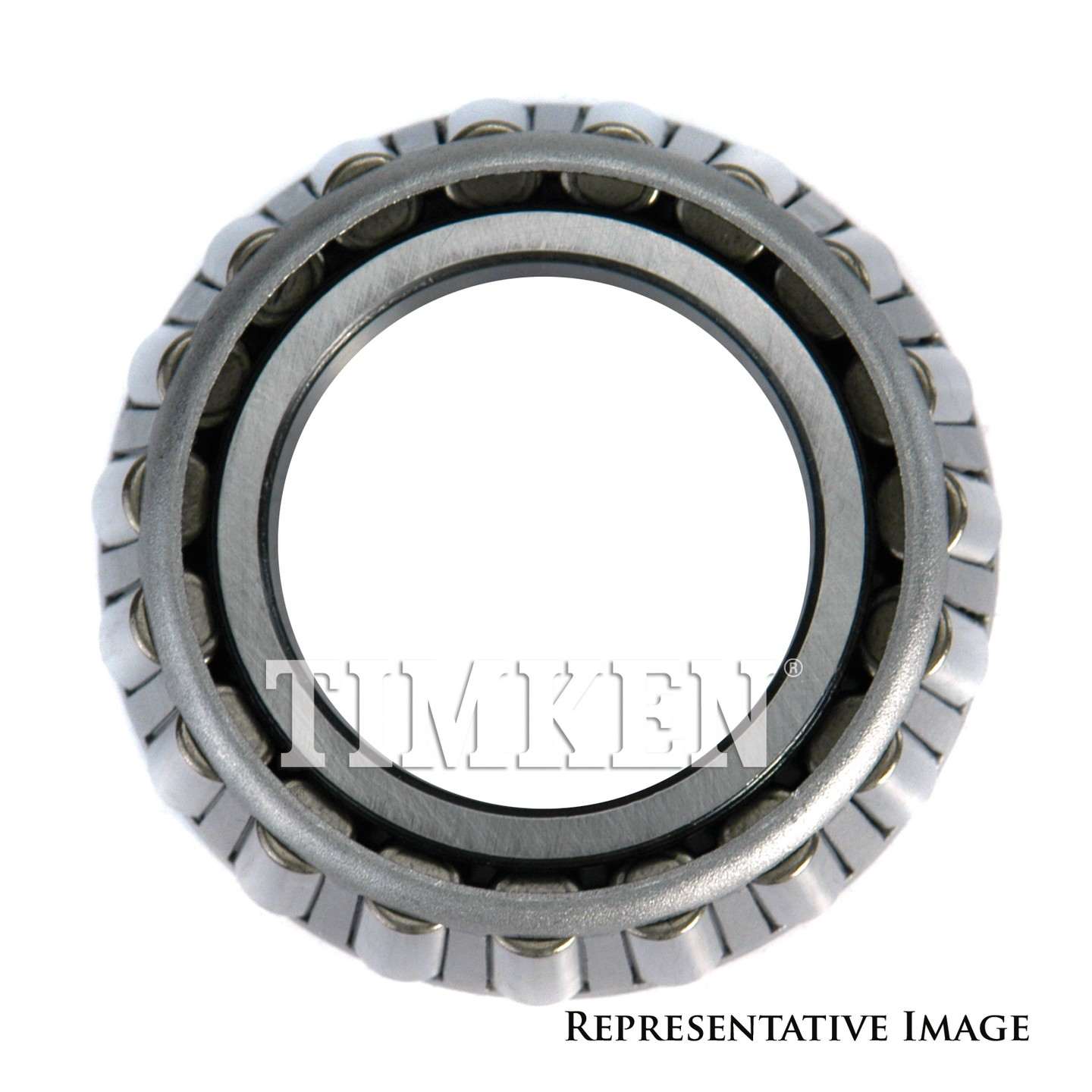 Top View of Front Differential Pinion Bearing TIMKEN 02475