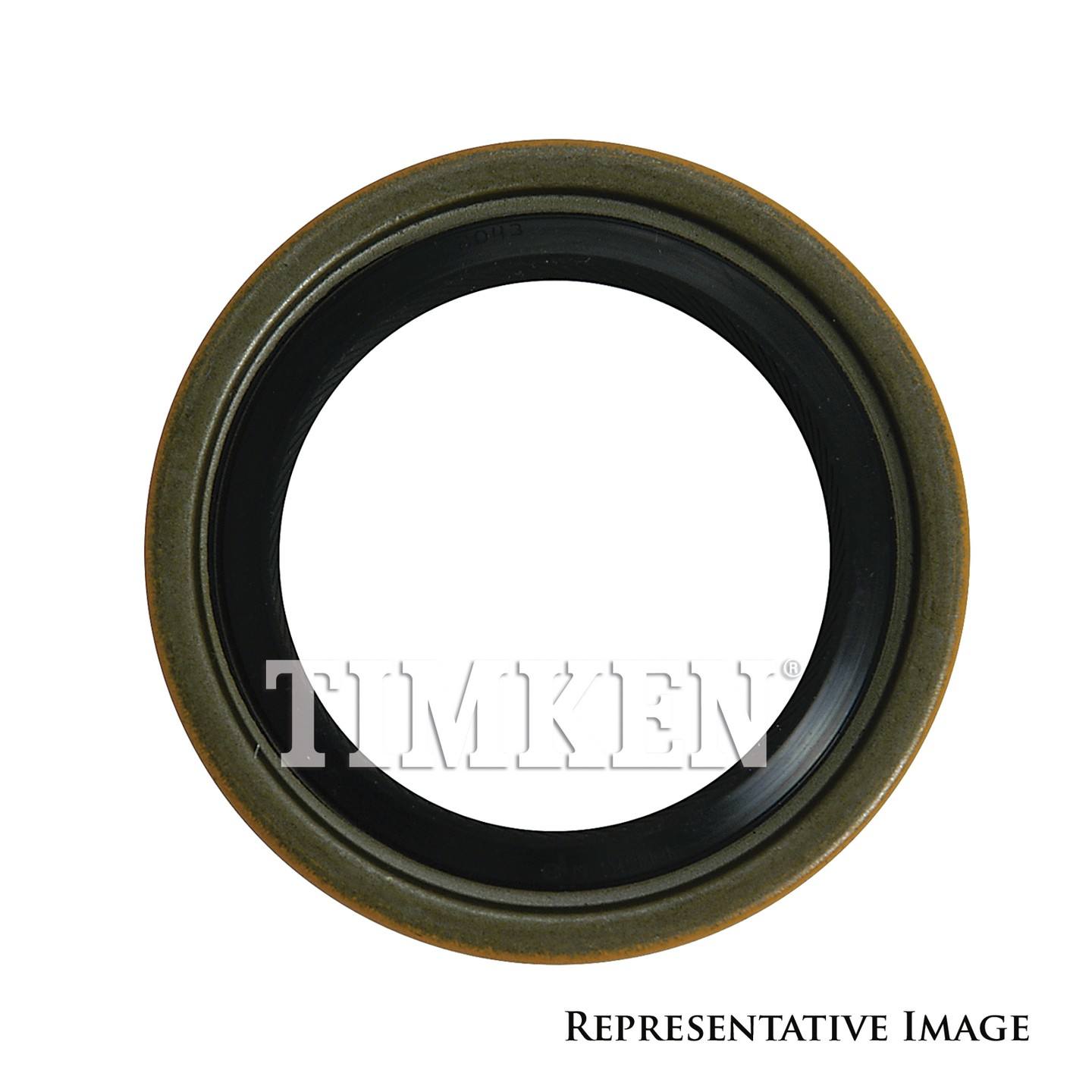 Top View of Front Transfer Case Output Shaft Seal TIMKEN 1213N