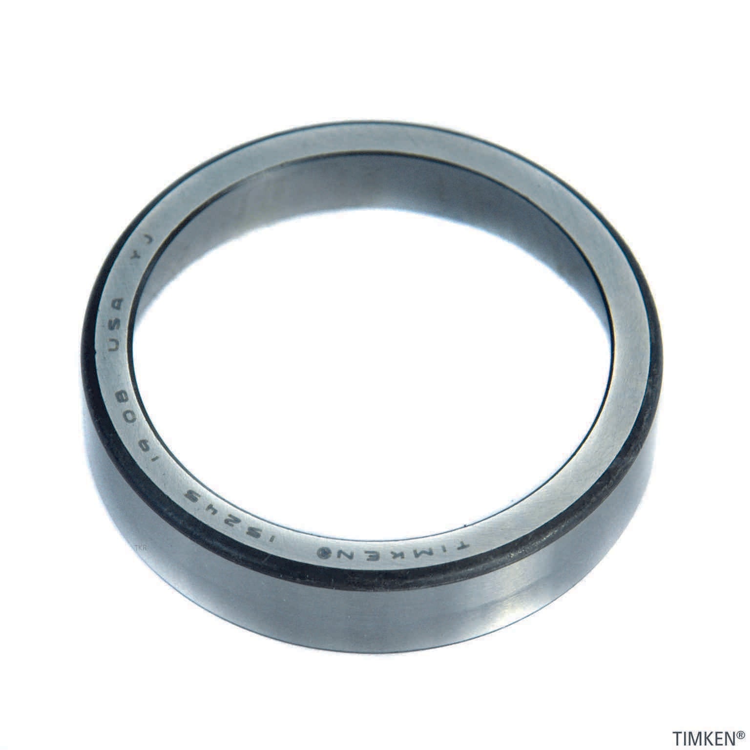 Angle View of Front Wheel Bearing Race TIMKEN 15245