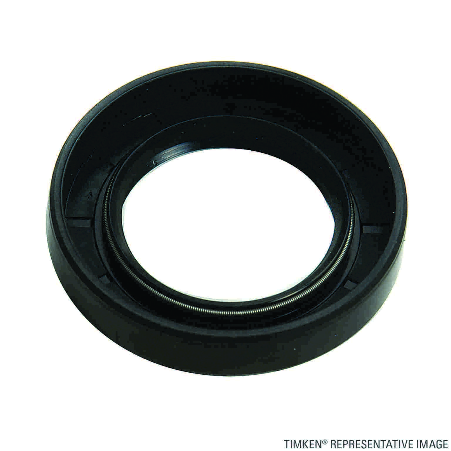 Back View of Left Automatic Transmission Output Shaft Seal TIMKEN 223543