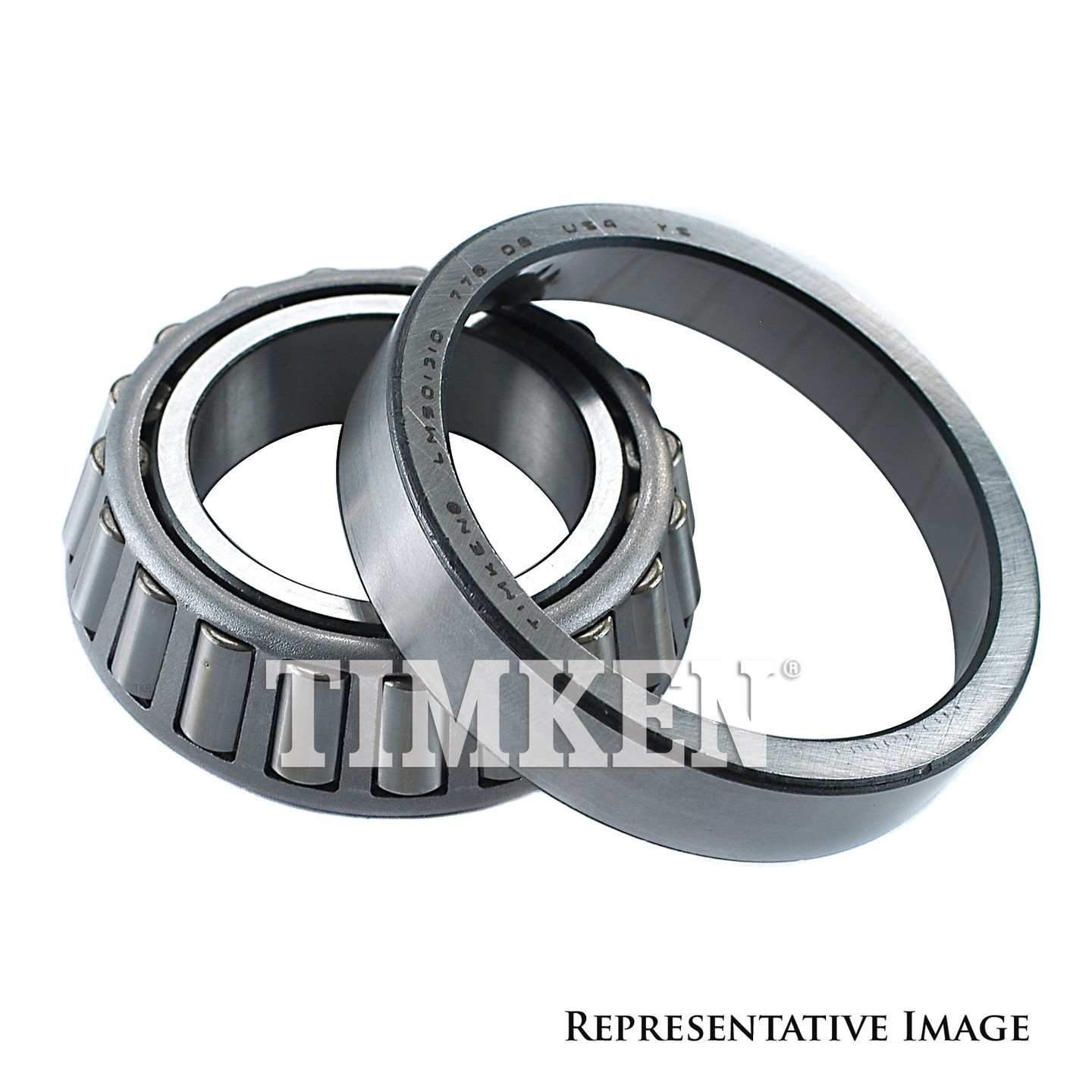 Angle View of Front Wheel Bearing TIMKEN 30204