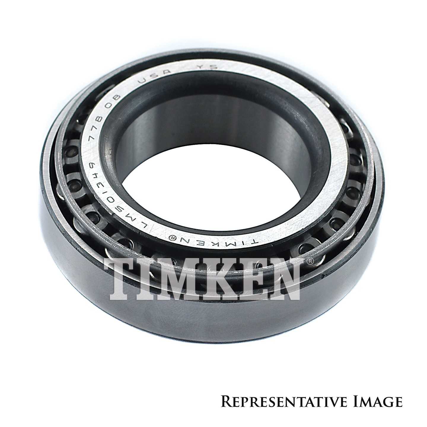 Back View of Front Wheel Bearing TIMKEN 30204