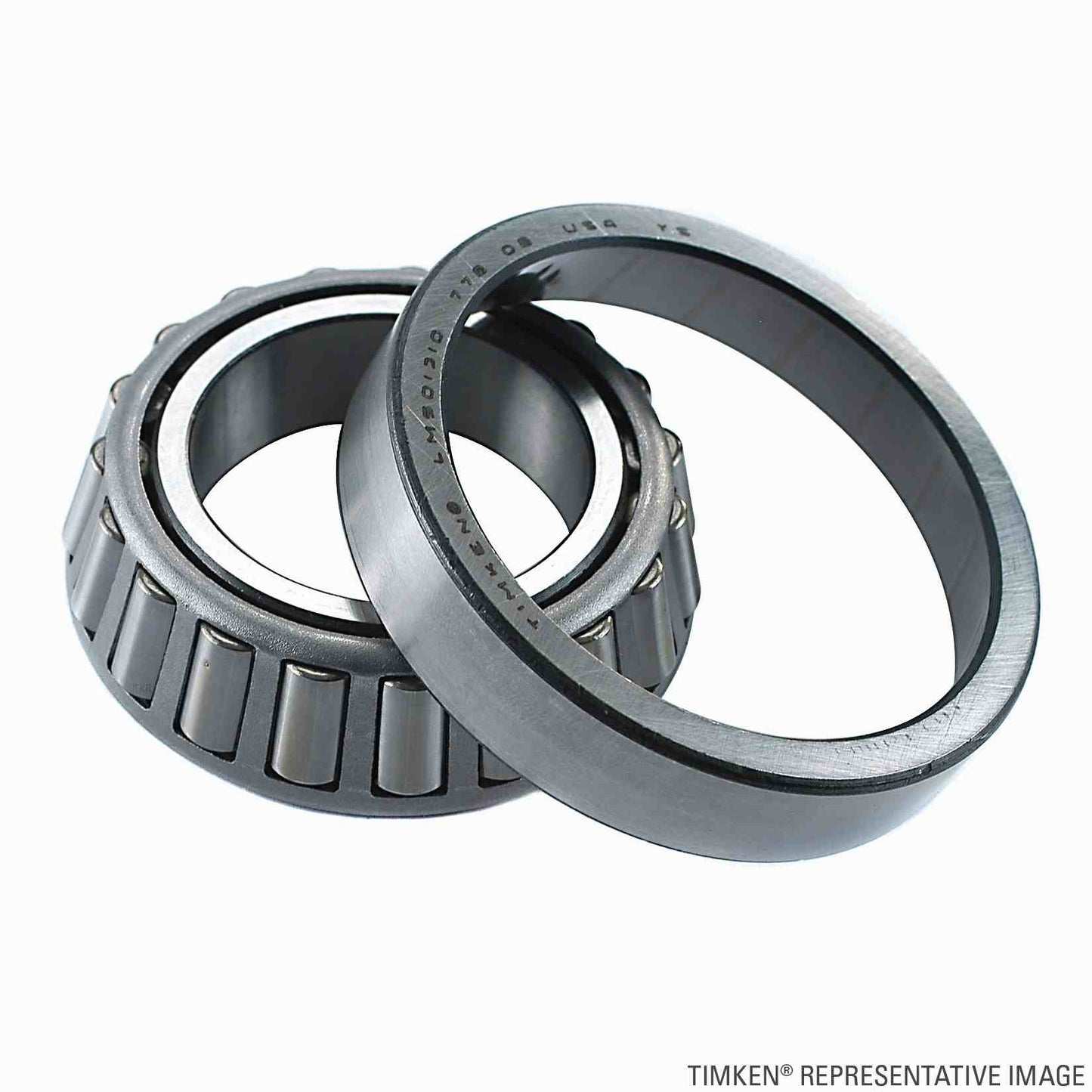 Angle View of Front Wheel Bearing TIMKEN 30205