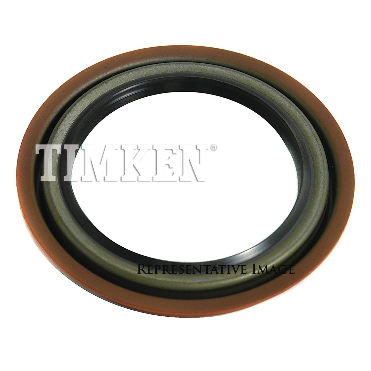 Back View of Right Manual Transmission Output Shaft Seal TIMKEN 3459S