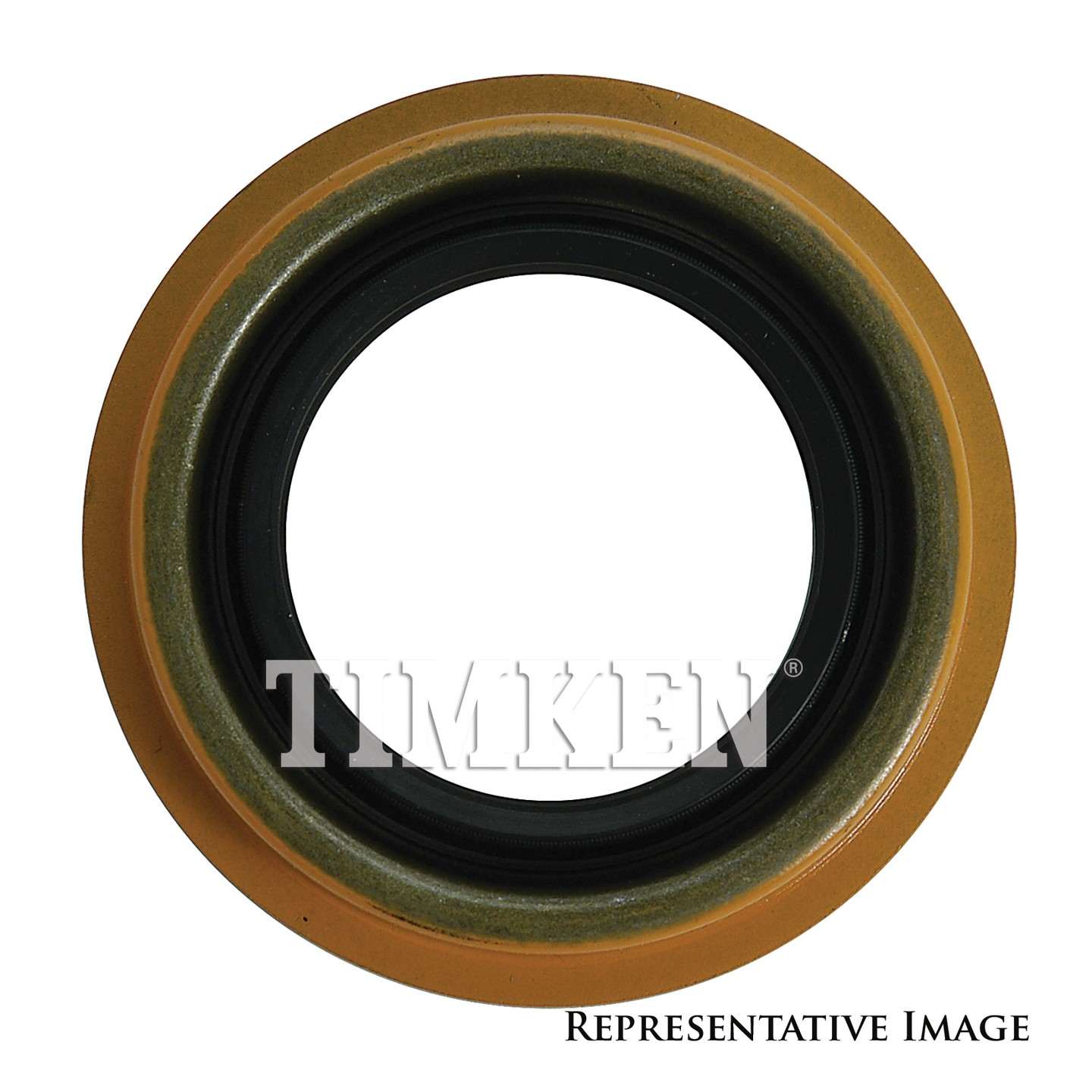 Top View of Front Transfer Case Output Shaft Seal TIMKEN 3946