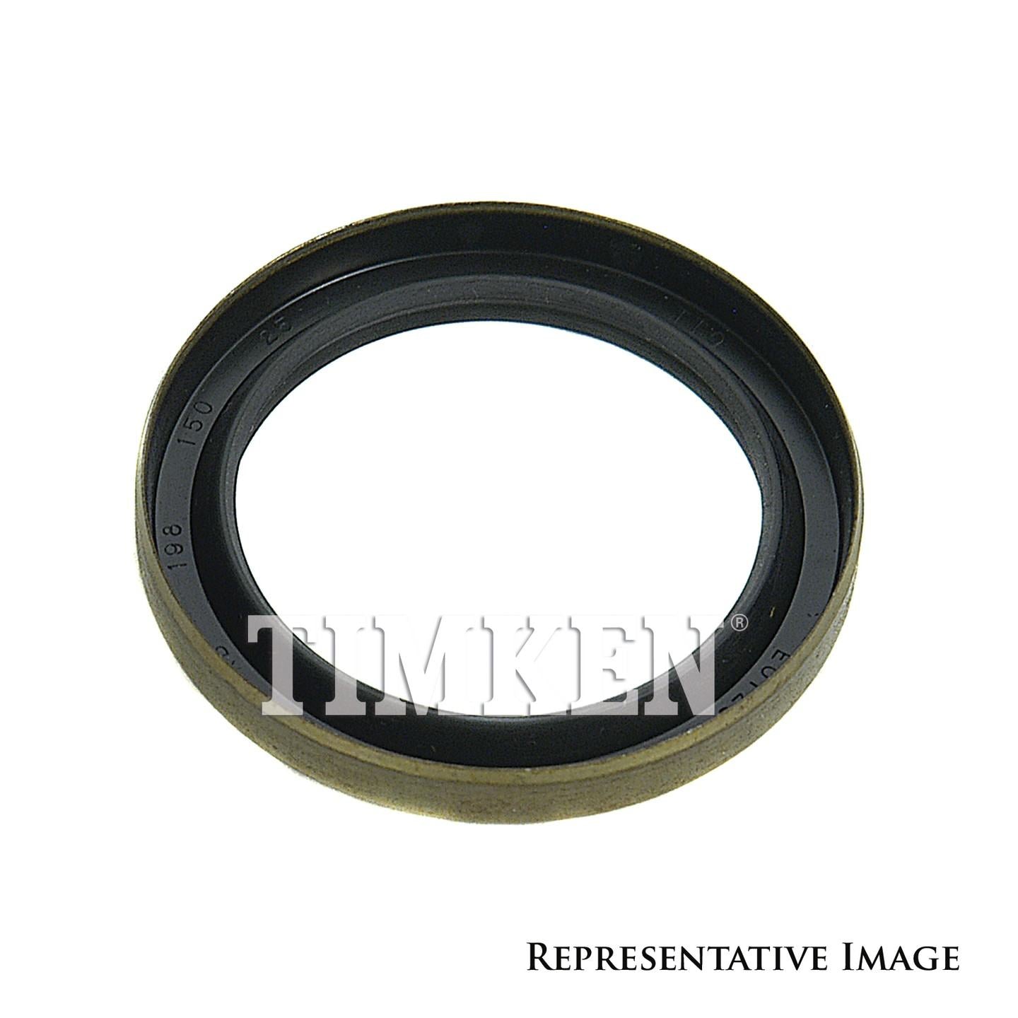 Back View of Rear Wheel Seal TIMKEN 40286