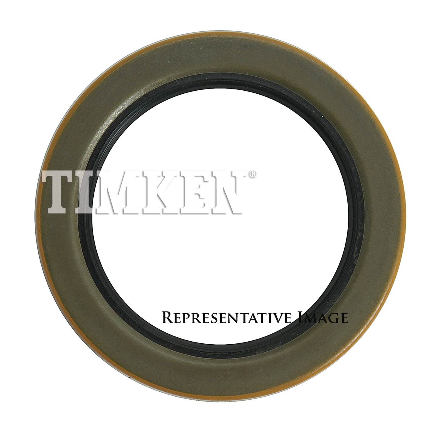 Top View of Front Transfer Case Output Shaft Seal TIMKEN 450185