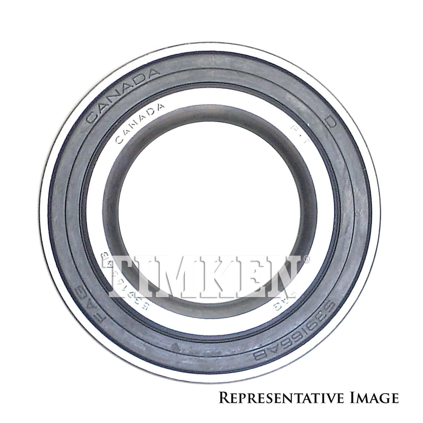 Back View of Front Wheel Bearing TIMKEN 510001