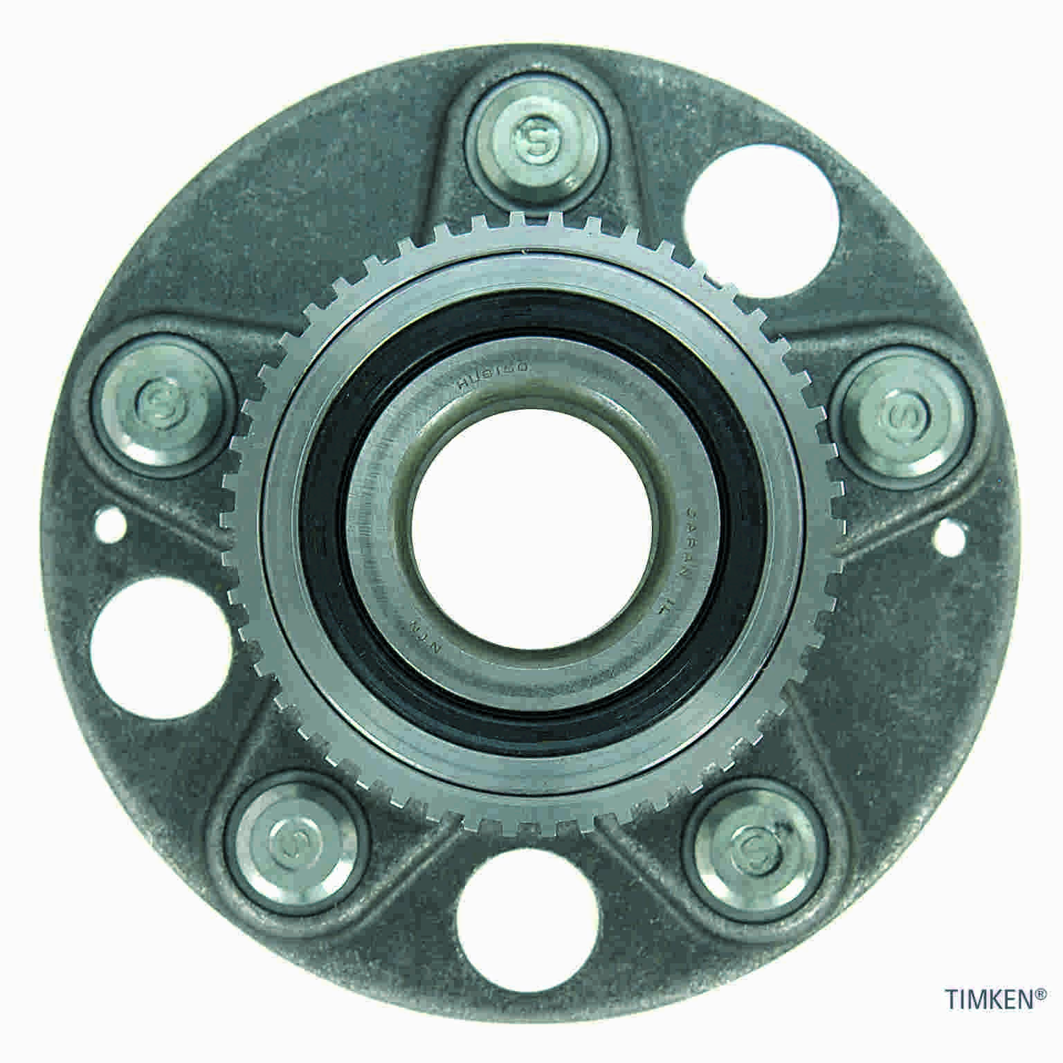 Top View of Rear Wheel Bearing and Hub Assembly TIMKEN 512123