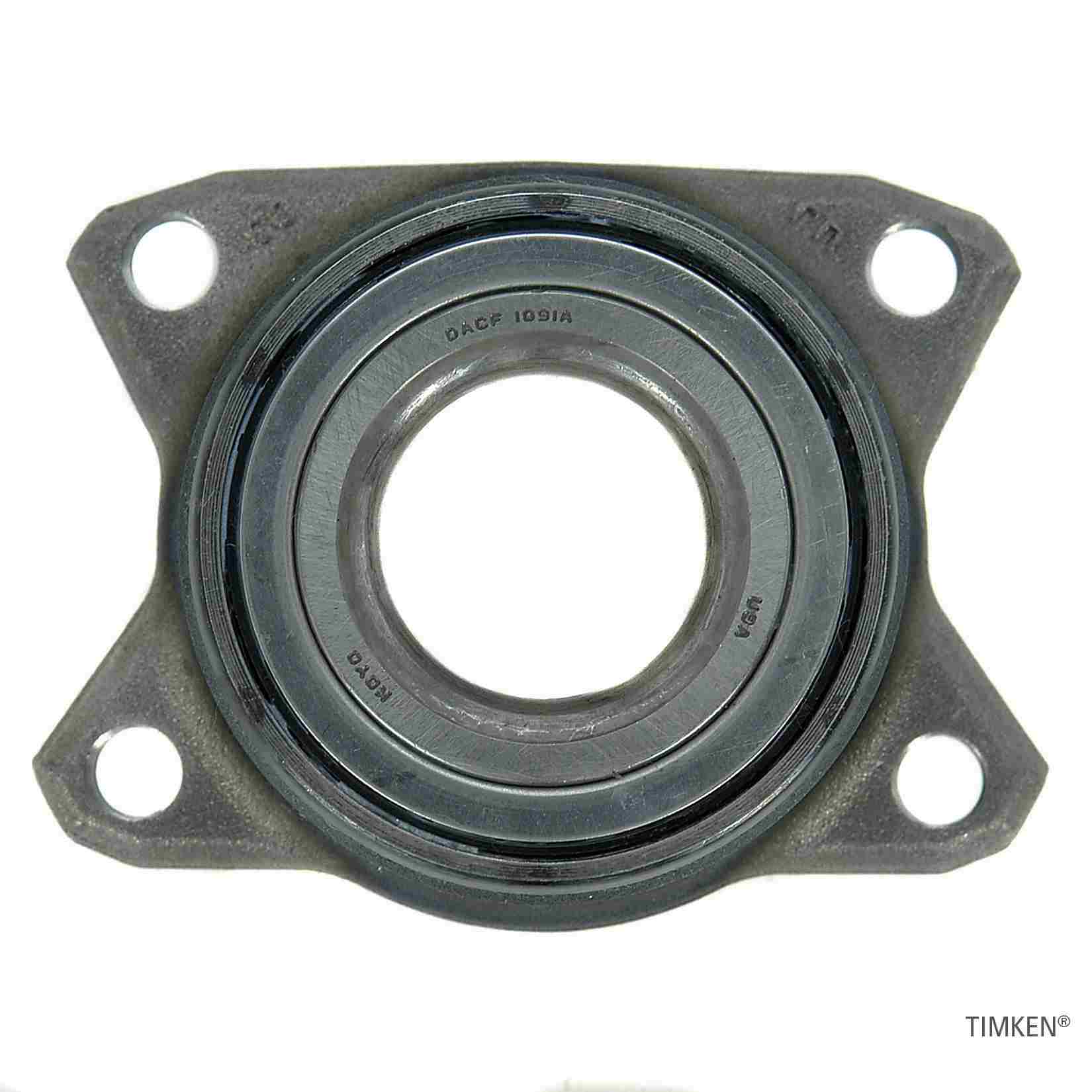 Top View of Rear Wheel Bearing Assembly TIMKEN 512136