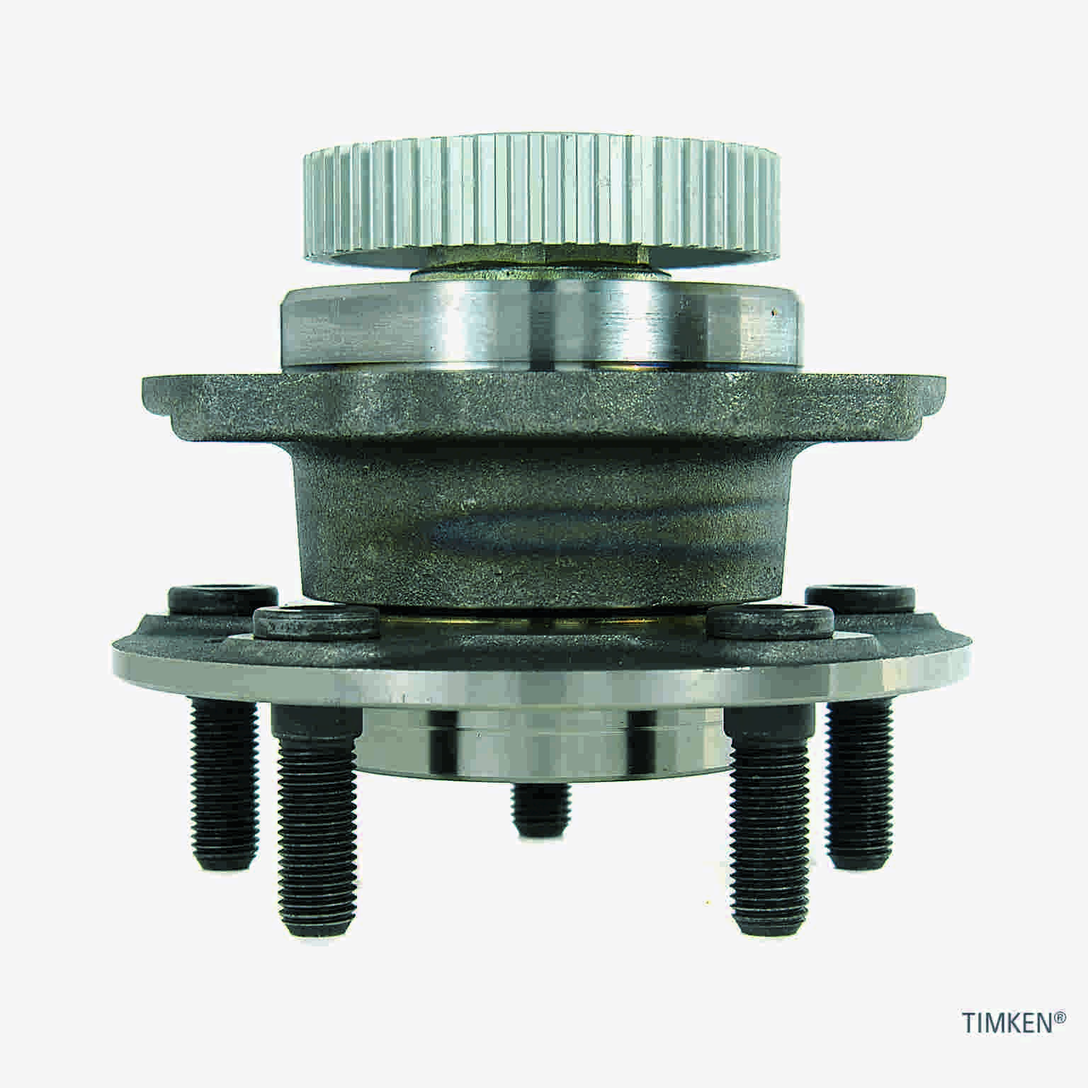 Side View of Rear Wheel Bearing and Hub Assembly TIMKEN 512156