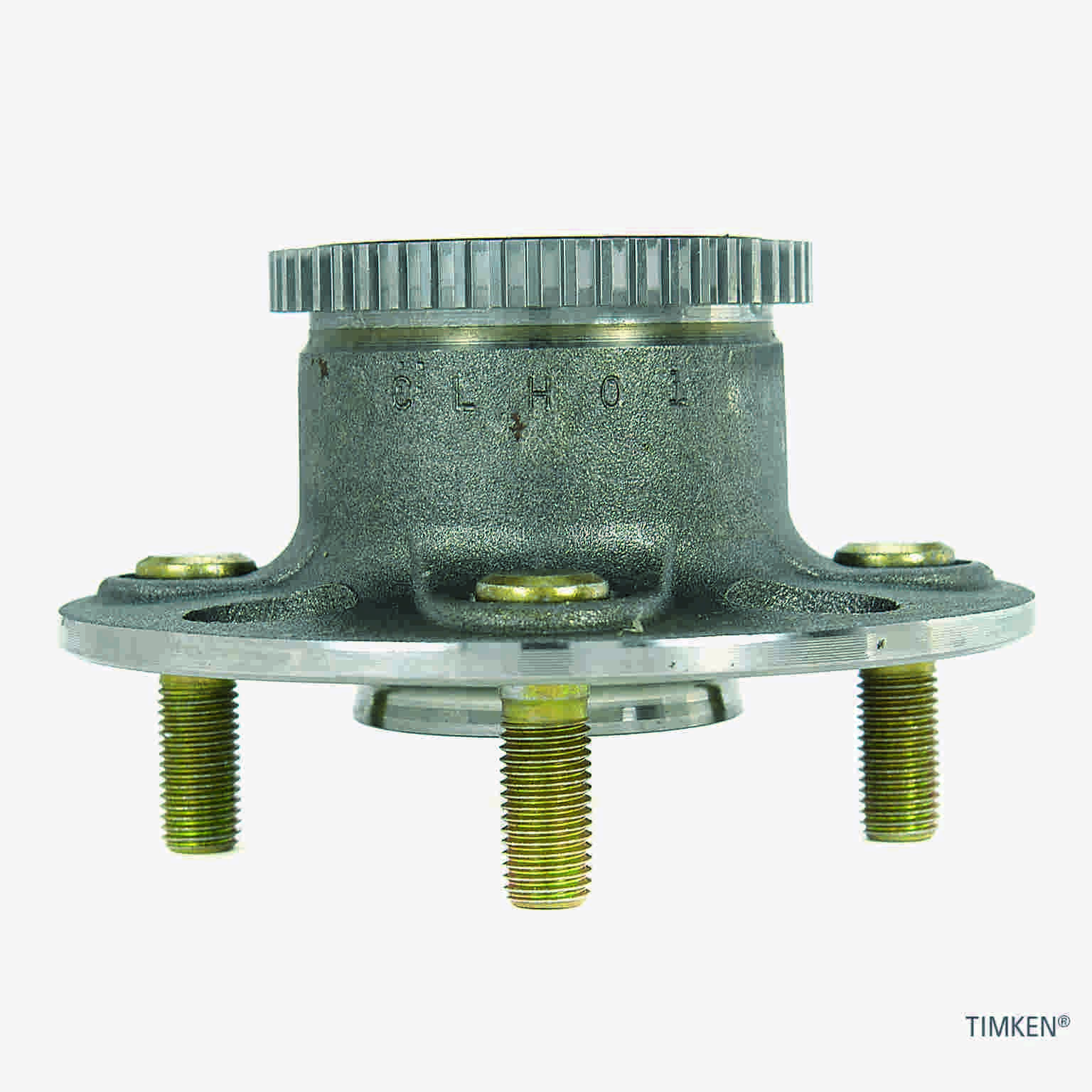 Side View of Rear Wheel Bearing and Hub Assembly TIMKEN 512175