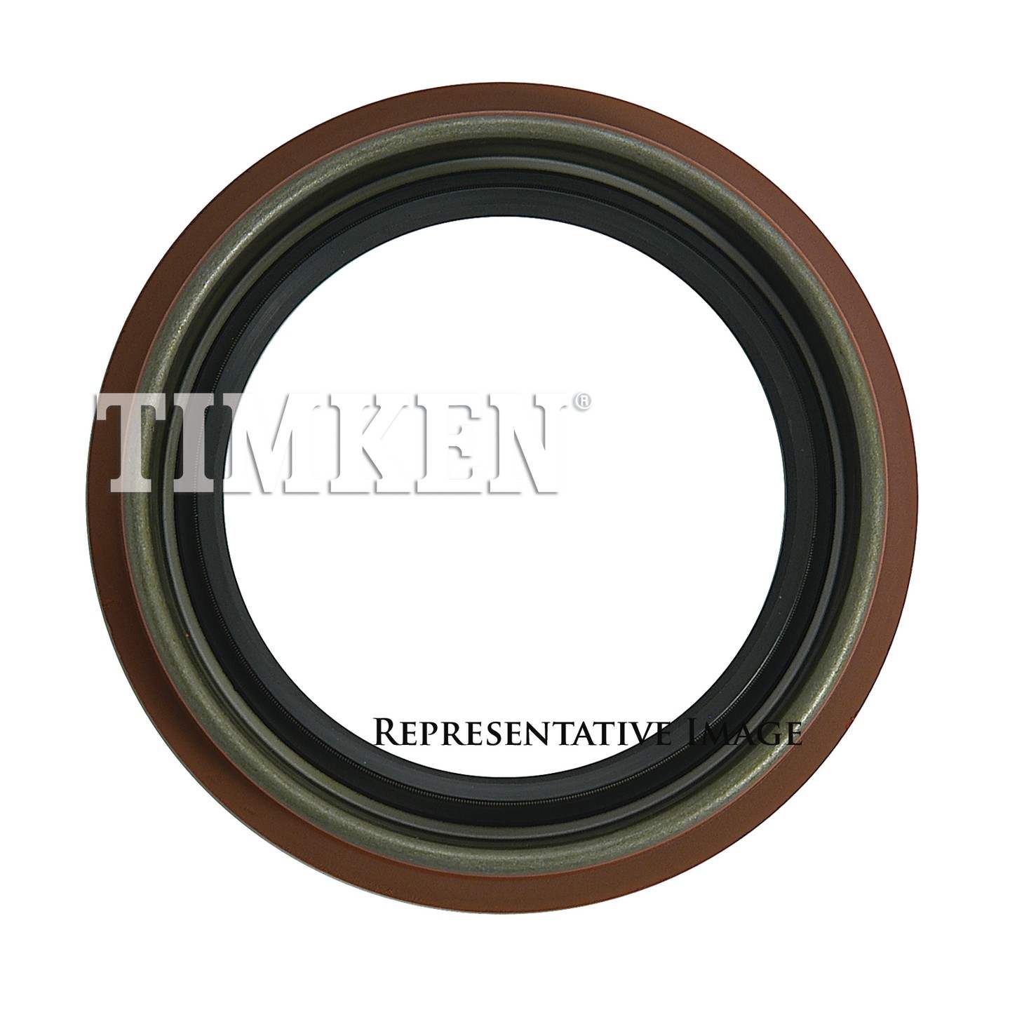 Top View of Rear Differential Pinion Seal TIMKEN 5126