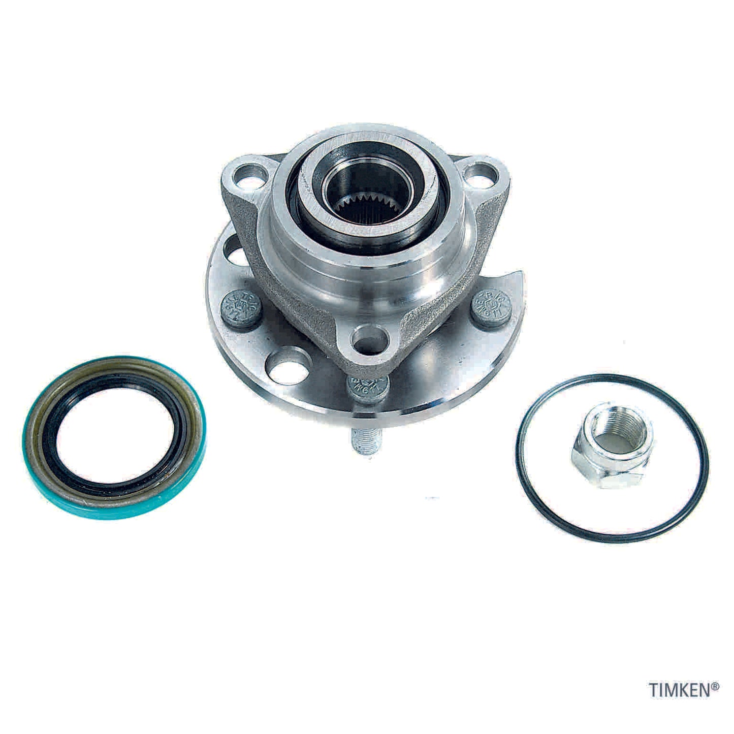 Angle View of Front Wheel Bearing and Hub Assembly TIMKEN 513011K