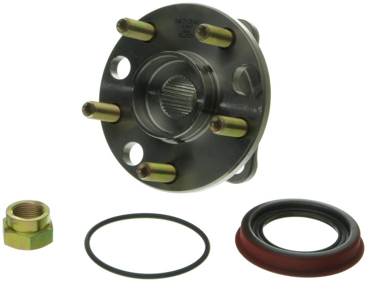 Front View of Front Wheel Bearing and Hub Assembly TIMKEN 513017K