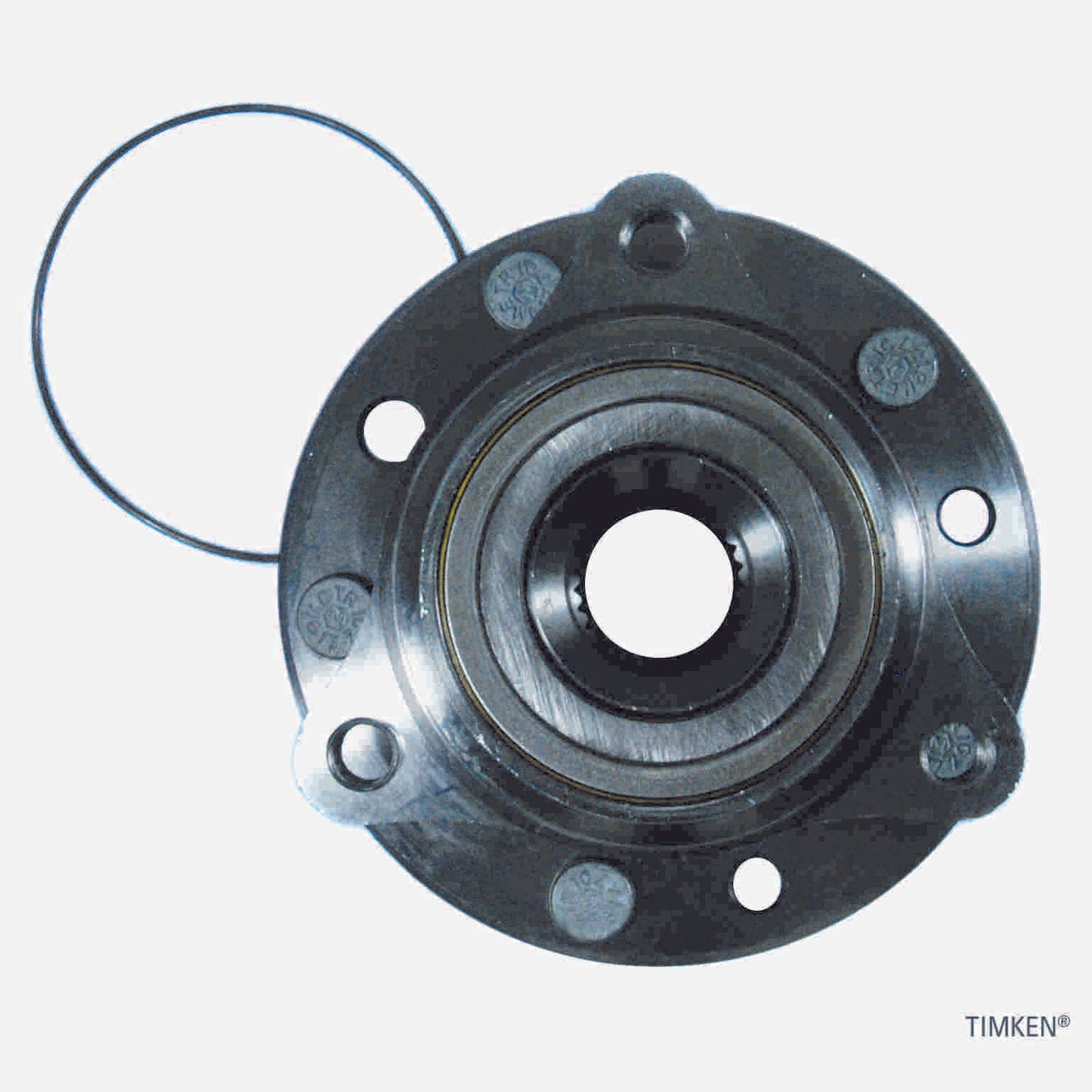 Top View of Rear Wheel Bearing and Hub Assembly TIMKEN 513020