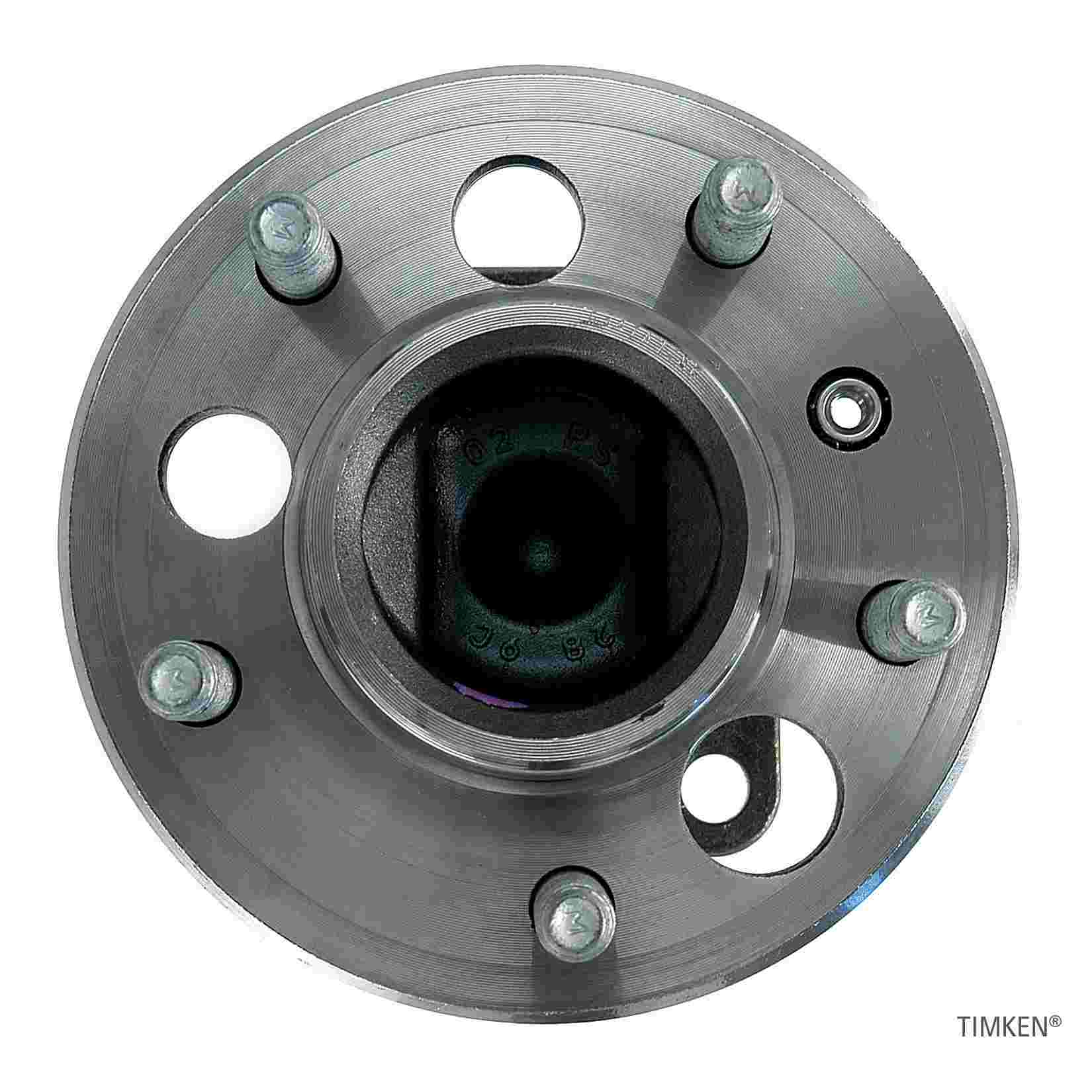 Back View of Rear Wheel Bearing and Hub Assembly TIMKEN 513062