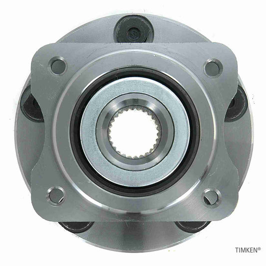 Top View of Front Wheel Bearing and Hub Assembly TIMKEN 513074