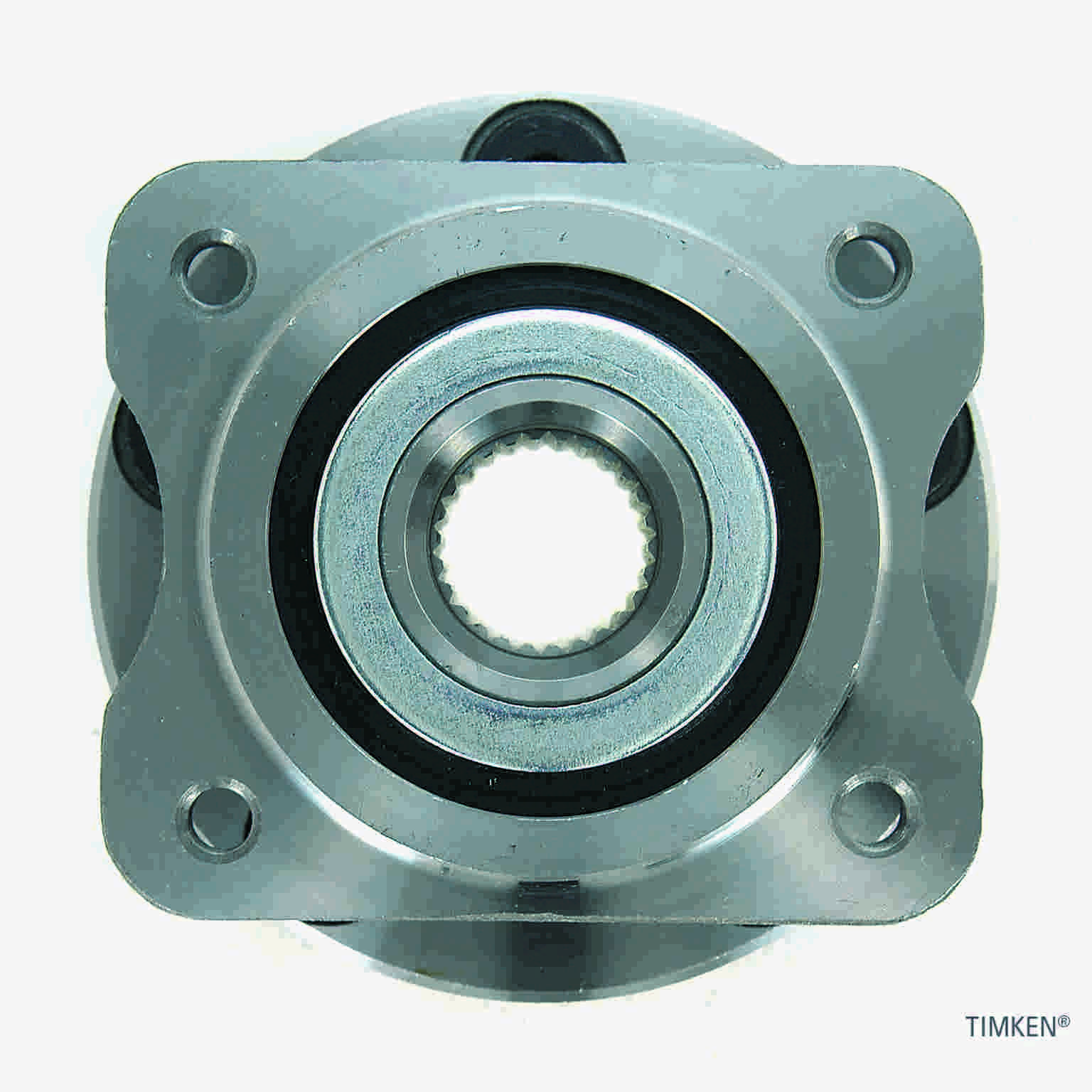 Top View of Front Wheel Bearing and Hub Assembly TIMKEN 513075