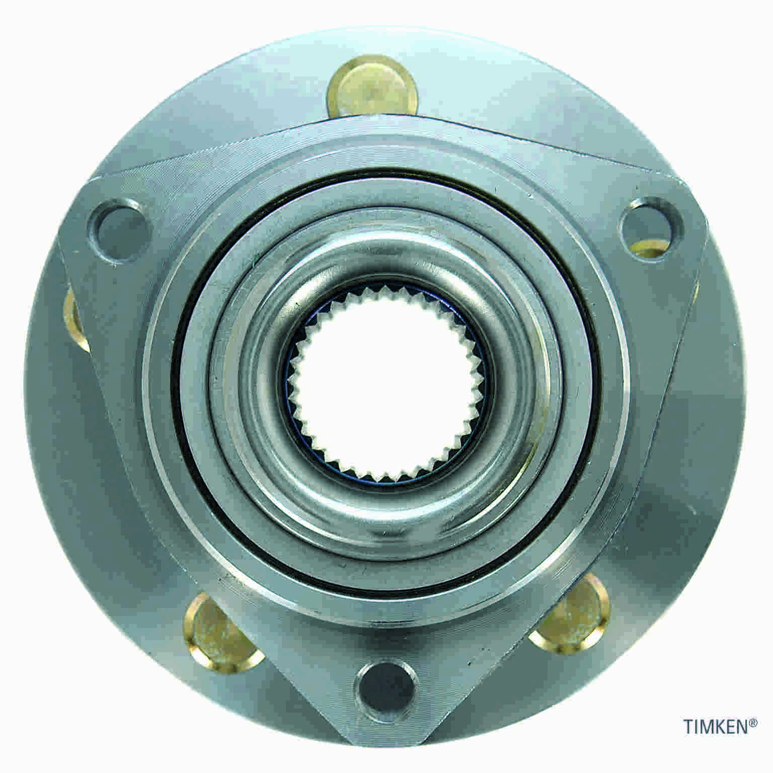 Top View of Front Wheel Bearing and Hub Assembly TIMKEN 513089