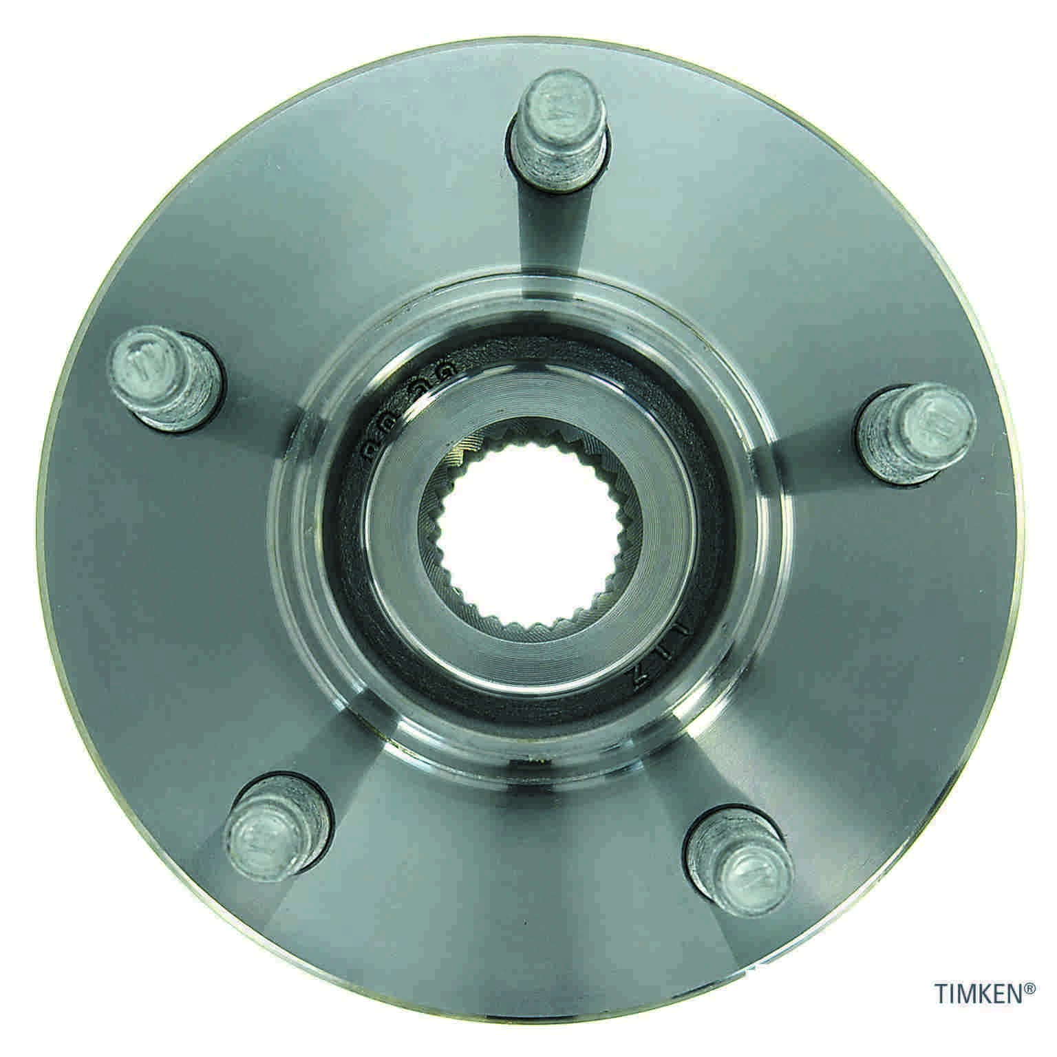 Back View of Front Wheel Bearing and Hub Assembly TIMKEN 513100